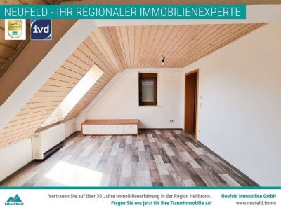 4-Zimmerwohnung in Gundelsheim nahe der Weinberge wartet auf Sie!