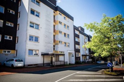 Nur mit Wohnberechtigungsschein: stadtzentrale 2 Zimmerwohnung im 3. Obergeschoss mit Balkon