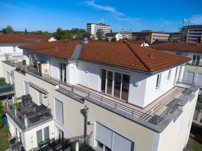 Toskana trifft Oberbayern – Penthouse mit südlichem Lebensgefühl