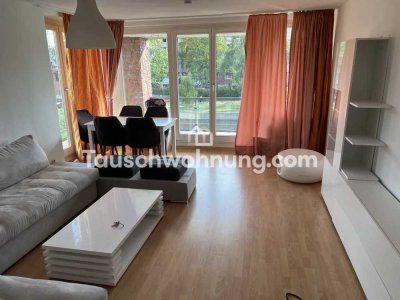 Tauschwohnung: 2-Zimmer-Neubauwohnung, Balkon auf Landwehrkanal