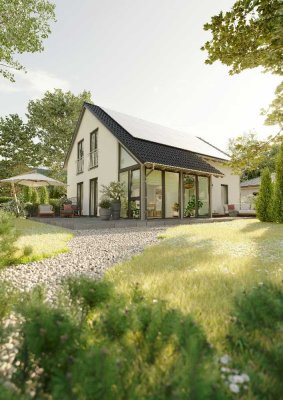 INKLUSIVE Wintergarten & Carport: Energiesparend, bezahlbar & gemütlich. Massivhaus in Hardegsen ...