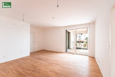 Hier ist Sie - Ihre 3-Zimmer-Wohnung mit Balkon in Hofruhelage direkt beim Donauzentrum / U1 (Baurecht)