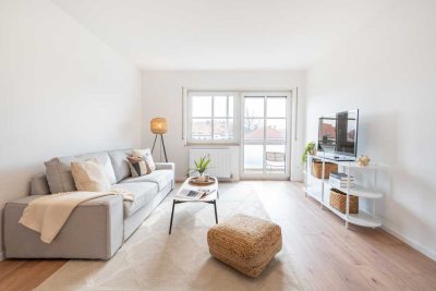 Hell und freundlich- Schicke Zweiraumwohnung mit Tiefgaragenstellplatz