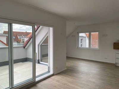 Stilvolle, geräumige 2-Zimmer-DG-Wohnung mit Loggia und Einbauküche in Tübingen-Bühl!