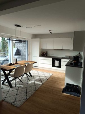 Traumhafte Etagen-Wohnung in ruhiger Lage am Ortsrand von Laer - Neubau - Balkon