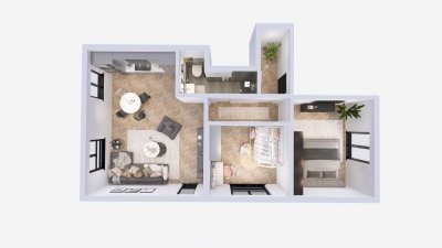 Ihr nachhaltiges Wohnrefugium mit Stil – Neubauwohnung in Oberhausen