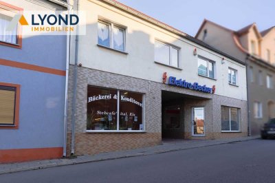 Wohn- und Geschäftshaus mit Garage in Sandersleben!