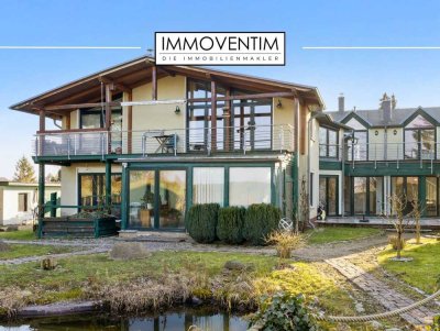Einzigartiges Anwesen mit Doppelhaus, Garten & Teich – Idyllische Lage nahe Warnemünde