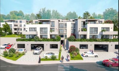Zwei-Zimmer-Wohnung, Küche, Balkon, Abstellraum, TG-Platz