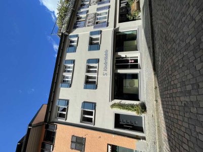 Wohn- und Geschäftshaus mit ausbaubarem Dachgeschoss und Dachterrassen in der Altstadt von Wangen