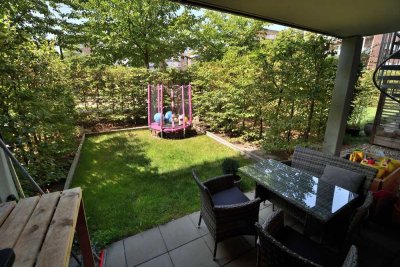 2-Zimmer Wohnung im EG mit Terrasse und Garten in Fellbach