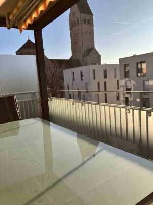 Mitten in Singen, einfach einziehen...