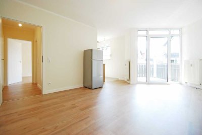 Attraktive 2-RW mit Süd-West-Balkon & Blick zum Garten* 1.OG* moderne EBK*  Bad mit Wanne* TG-E-SP*