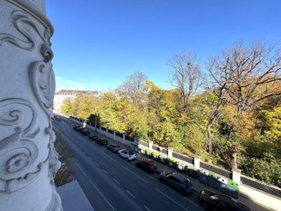CHARMANTE 3-ZIMMER-ALTBAUWOHNUNG MIT BLICK AUF DEN LIECHTENSTEINPARK