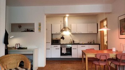 Moderne 1-Zimmer-Wohnung mit Terrasse und Stellplatz