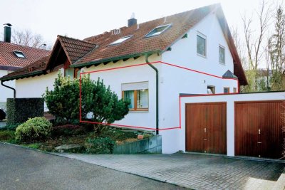 2,5-Zimmer-EG-Wohnung im Grünen mit Stellplatz in ruhiger Lage von GD-Unterbettringen