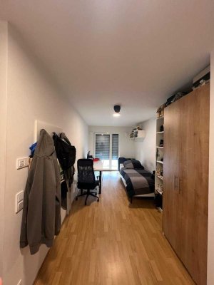 Vollmöblierte, Neubau 1 Zimmerwohnung inklusive Strom & Internet