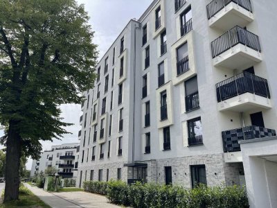 Exklusive 3-Zimmer-Wohnung im 5.OG mit Balkon, Einbauküche und TG-Stellplatz
