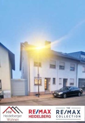 Familienfreundliche Doppelhaushälfte mit Garten und Garage in Hockenheim!
