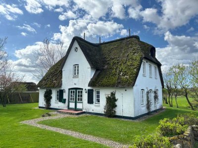 Zauberhafte Ferienwohnung unter Reet im Deichhof