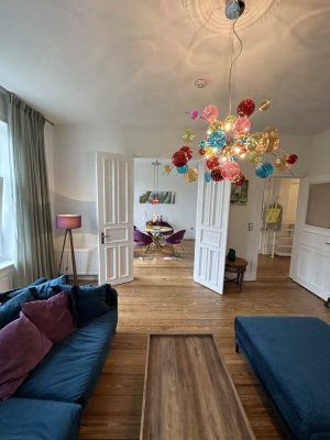 Stylische 4-Zim.-Altbauwohnung mit Weitblick und Option auf darüber liegendes Penthouse