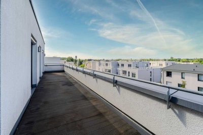 Gerresheimer Gärten: Hochwertige Vierzimmerwohnung mit großer Terrasse und Stellplatz