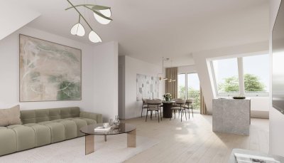 "Wohnoase Siebenbrunnengasse 44 - DACHGESCHOSS DELUXE - Nachhaltig. Ruhig. Besonders."