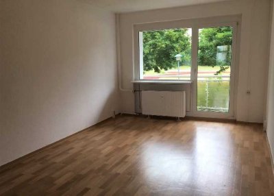 Großes Wohnzimmer mit Balkon!