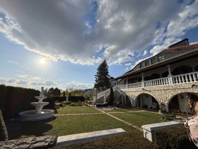 Dreifamilienhaus mit tollem Weitblick, Garten, Wintergarten und Sauna in Igel