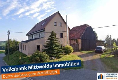 Zwangsversteigerung - Kleiner Dreiseitenhof mit Nebengebäuden in Zöllnitz