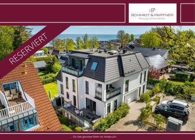 -RESERVIERT-Wohnen mit Meerblick: Moderne Erdgeschosswohnung in Bestlage!
