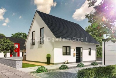 Praktisches Massivhaus mit Einbauküche, auf sonnigem Grundstück in Dermbach