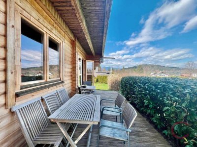 Ferien-Renditeobjekt: Holzblockhaus, Vollausstattung, Nahe Faaker See