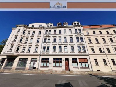 Stilvoll wohnen oder clever investieren – gemütliche 3-Raum-Altbauwohnung mit Balkon in Zentrumsnähe