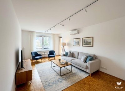 Gut geschnittene 3-Zimmer-Wohnung mit separater Küche und Loggia | Klima