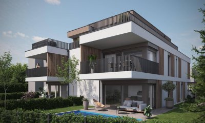 Gartenwohnung mit privater Pooloase in Liefering - TOP 02