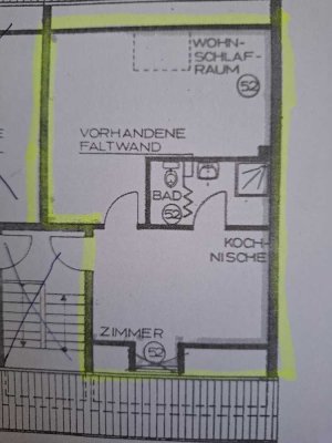 Gemütliche 1-Raum-Dachgeschosswohnung in Ratingen
