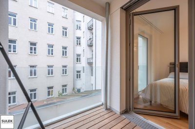 ** ab 1.1.26: hofseitige helle 2 Zimmer-Neubauwohnung mit Loggia ~ Top Lage ~ Zieglergasse **