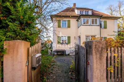 ***TOP: Histor. 2FH mit Charakter und Potential auf 145 QM Wfl. mit romantischem Garten + Garage