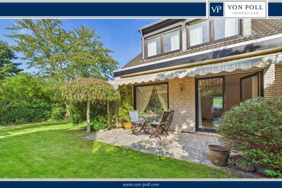 Gepflegtes Zuhause mit Gartenidylle – Reihenendhaus nahe Norddeich
