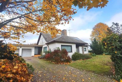 Wo Ruhe zu Hause ist,  Bungalow mit Charakter,  Weitblick und Platz zum Leben