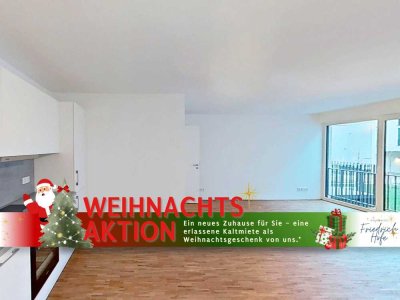 WOHNTRAUM: 3-Zimmer-Neubauwohnung mit großem BALKON und EBK im Neubauquartier "Großherzog Friedri...