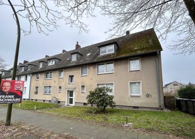 Castrop Rauxel - Vermietete, renovierungsbedürftige 2-Zimmer-Eigentumswohnung im Dachgeschoss