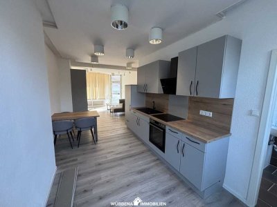 Möblierte 1-Zimmer-Wohnung mit Garten zu vermieten!