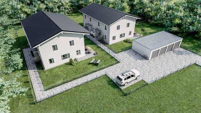 Ruhige Neubau Doppelhaushälfte im Weilheimer Westen (Haus 2)
