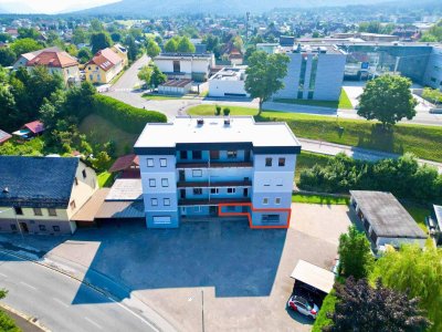 Große helle 3-Zimmer Wohnung in Ferlach mit vielseitigen Nutzungsmöglichkeiten (Ordination, Arztpraxis...)