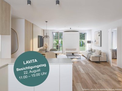 LAVITA - 2 Zimmer Neubauwohnung mit Terrasse und Garten in Südlage - jetzt Baustartaktion nutzen