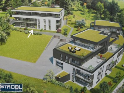 NEUWERTIGE GARTEN-WOHNUNG – IMST ZWEI - ZIMMER ERDGESCHOSS-WOHNUNG MIT TERRASSE UND GARTEN (Süd-Ausrichtung)