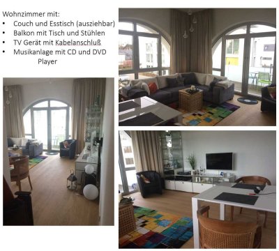 Mietwohnung möbliert - Dresden Weißer Hirsch - Wohnungsvideo auf Nachfrage - top Ausstattung