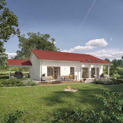 BUNGALOW ganz klassisch & schlicht inkl. Bauplatz !